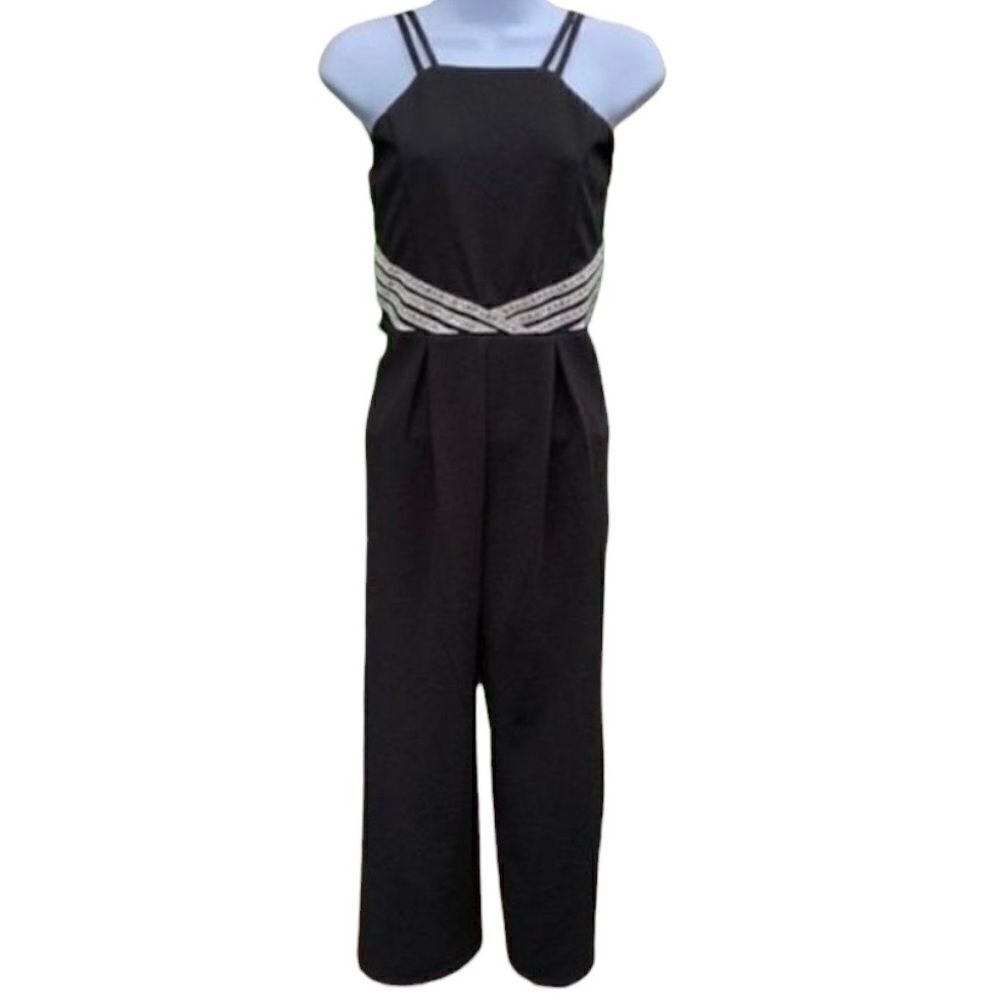 Black Jumpsuit Girls Size 16